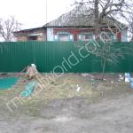 забор из профнастила фото