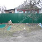 забор из профнастила фото