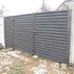 Ворота из металлического сайдинга