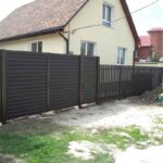 Ворота из металлического сайдинга
