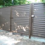 Ворота из металлического сайдинга