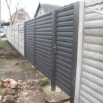 Ворота из металлического сайдинга