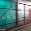 каркас для откатных ворот из т-профиля